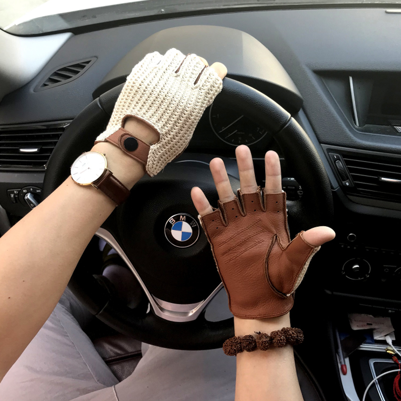 Leather Driving Glove - 2025 neue Männer echtes leder handschuhe