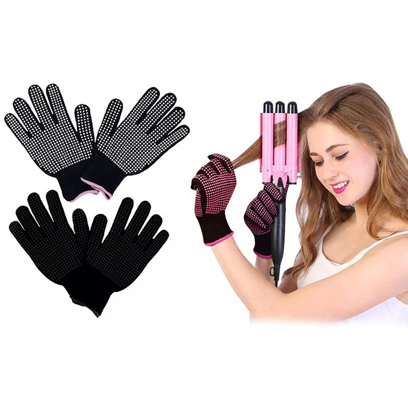 Heat Resistant Glove - 1 Stück Neuer Doppelseitiger Haarglätter mit