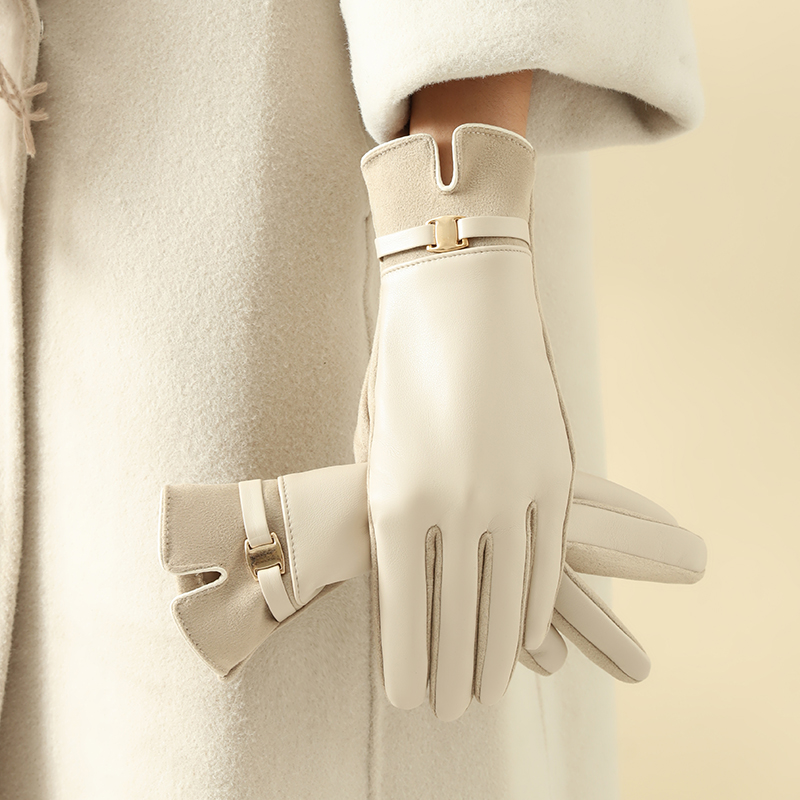 Leather Driving Glove - 1 Paar Handschuhe für Damen im
