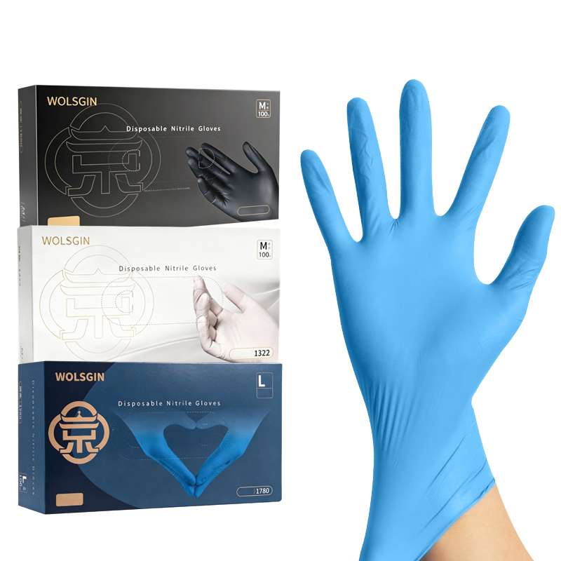 Rubber Glove Cleaning - 20/50/100/200/400 Stück Einweg-Nitrilhandschuhe, Küchenhandschuhe, nicht steril,