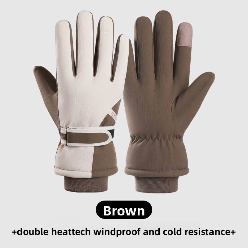 Winter Glove Insulated - Elastische, dehnbare, isolierte, kältebeständige Handschuhe, dickes