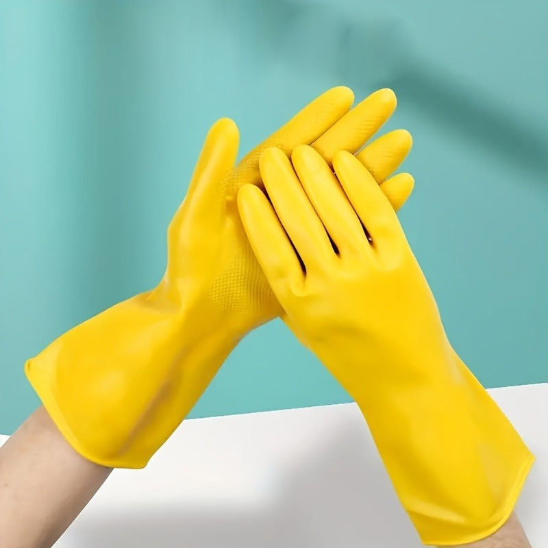 Rubber Glove Cleaning - 1 Paar (2 Stück) Gummihandschuhe zum
