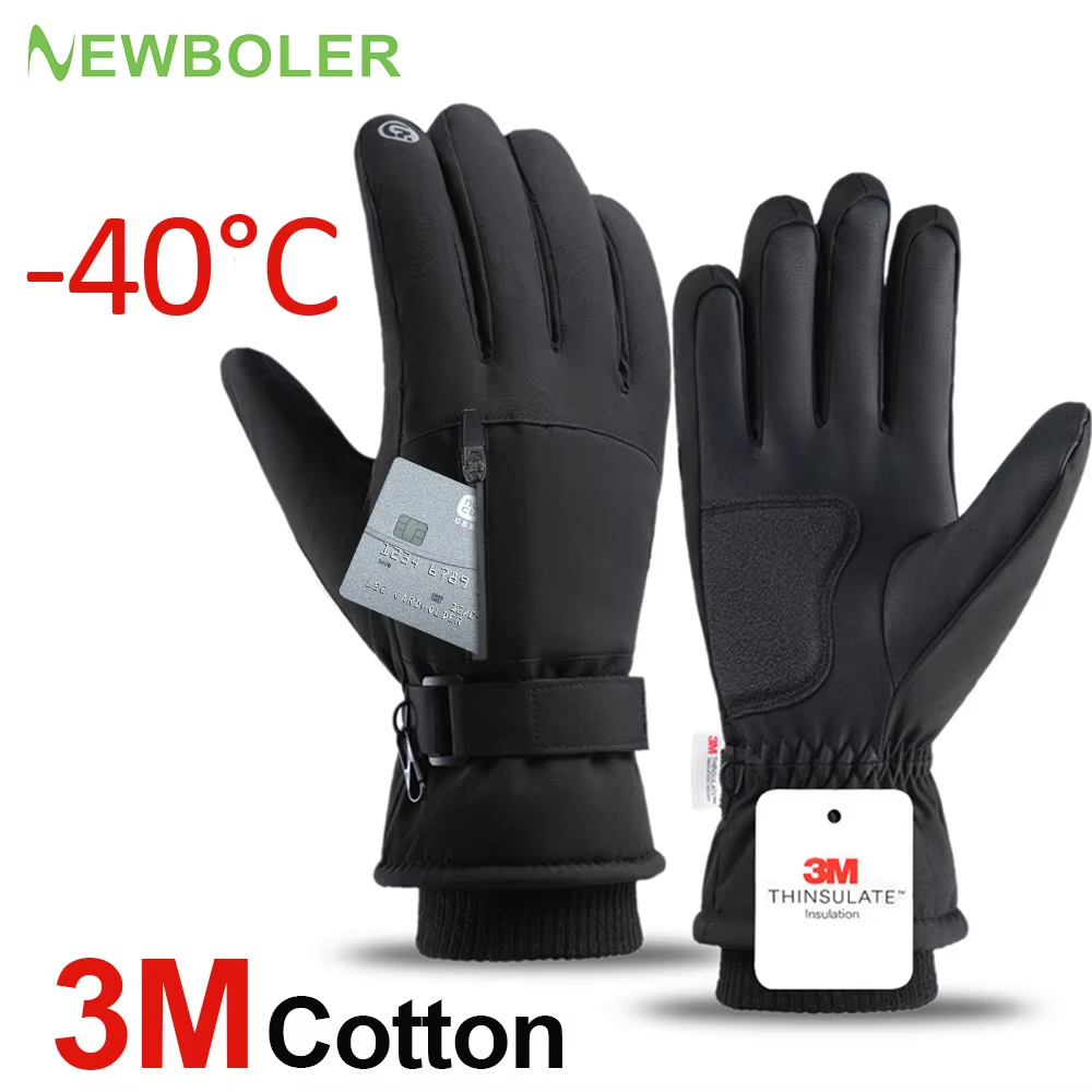 Ski Glove Waterproof - Männer Winter Wasserdichte Radfahren Handschuhe Outdoor