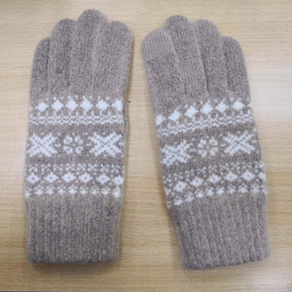 Winter Glove Insulated - Touchscreen ‌ Gestrickte Vollfingerhandschuhe, isoliert, verdickt