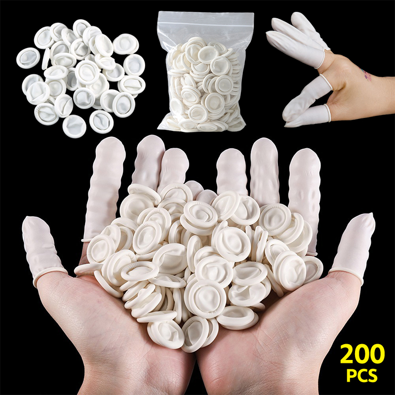 Latex Disposable Glove - 200 Teile/beutel Einweg Latex Gummi Fingerlinge