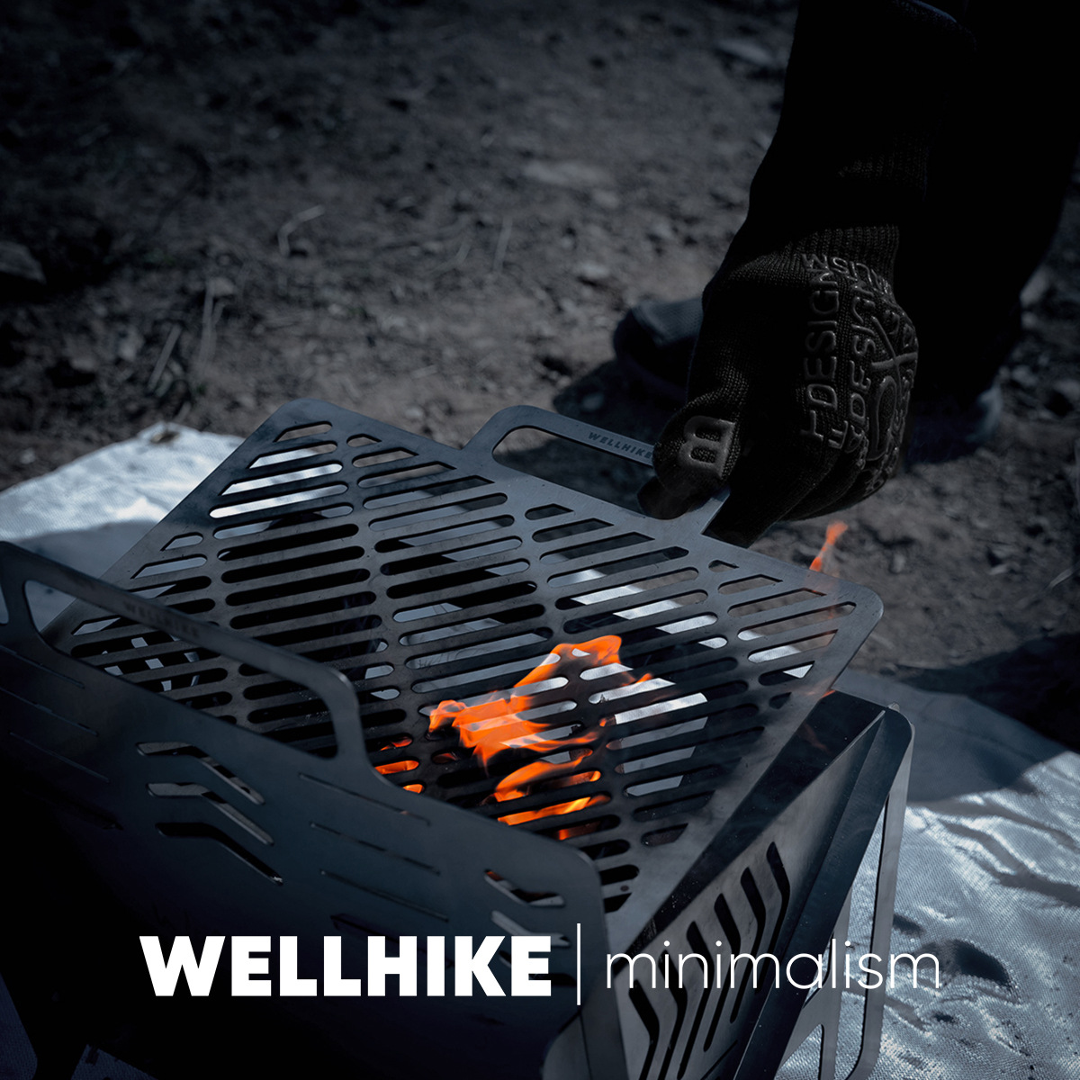 Heat Resistant Glove - Hitzebeständige und flammhemmende Campinghandschuhe, zum Grillen,