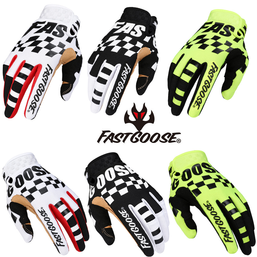 Cycling Glove Padded - FASTGOOSE Fahrrad-Sport-Fahrradhandschuhe, Motocross-Fahrradhandschuhe für Männer und
