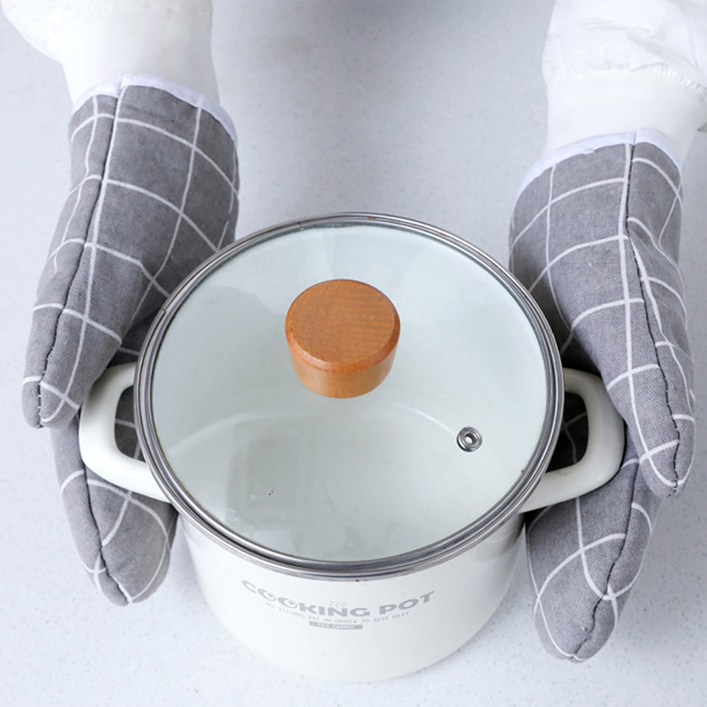 Heat Resistant Glove - 1 Stück Küchen-Backhandschuhe, Mikrowellen-Ofenhandschuhe, hochtemperaturbeständige und