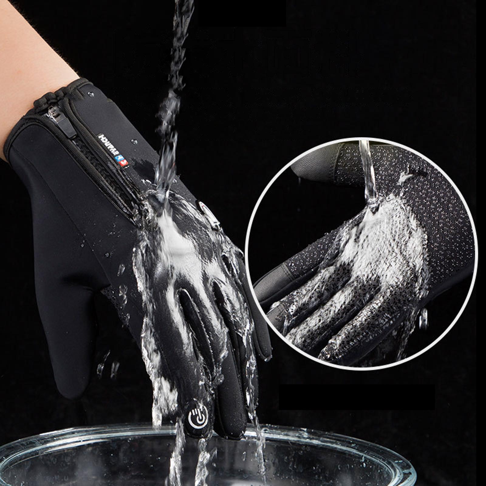 Winter Glove Insulated - Winddichte Snowboard-Handschuhe Wärmeisolierende Fahrradhandschuhe für Motorrad
