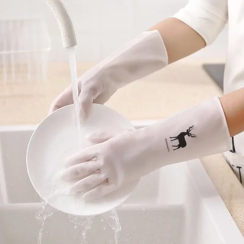 Rubber Glove Cleaning - Mehrzweck-Gummihandschuhe – dick und wasserdicht zum