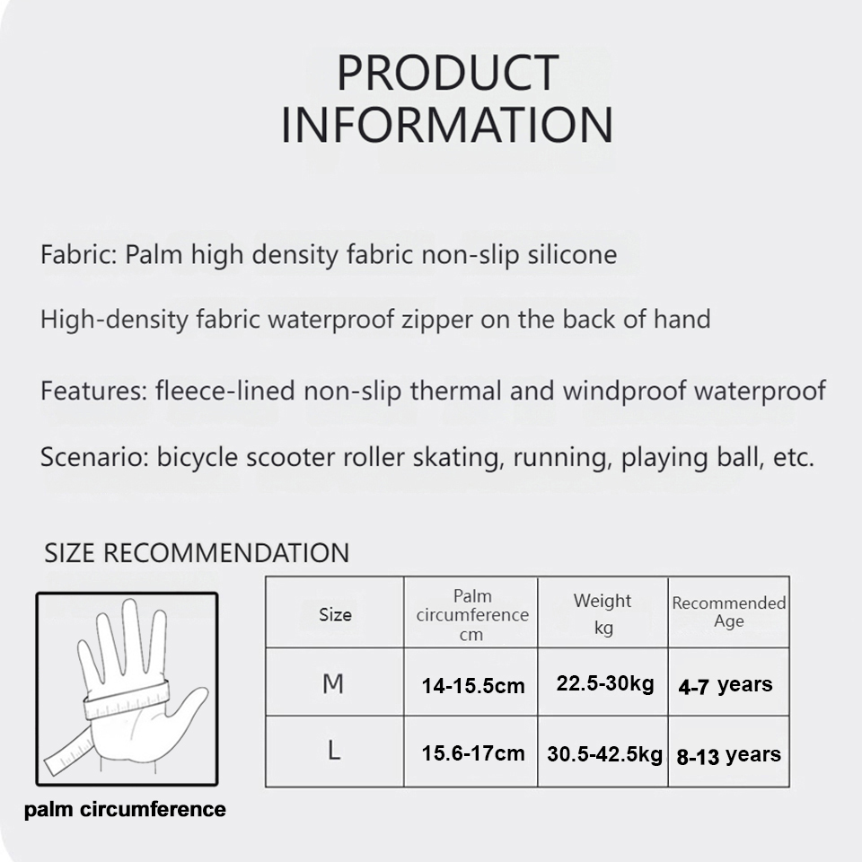 GTUBIKE Kinderhandschuhe, warm – Ski Glove Waterproof Bewertung und Preis