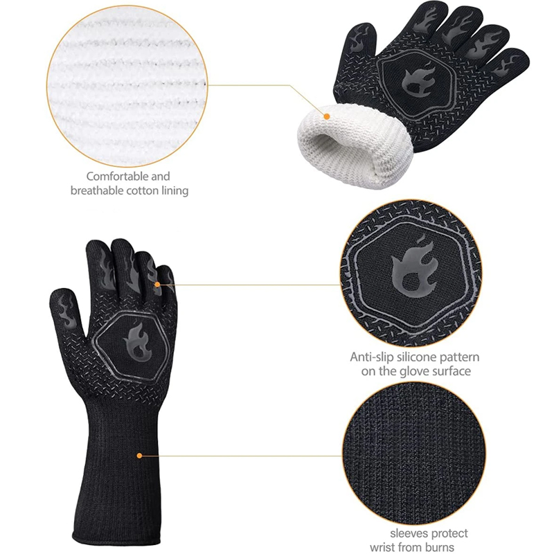1 Paar Ofenhandschuhe, hitzebe – Heat Resistant Glove Bewertung und Preis