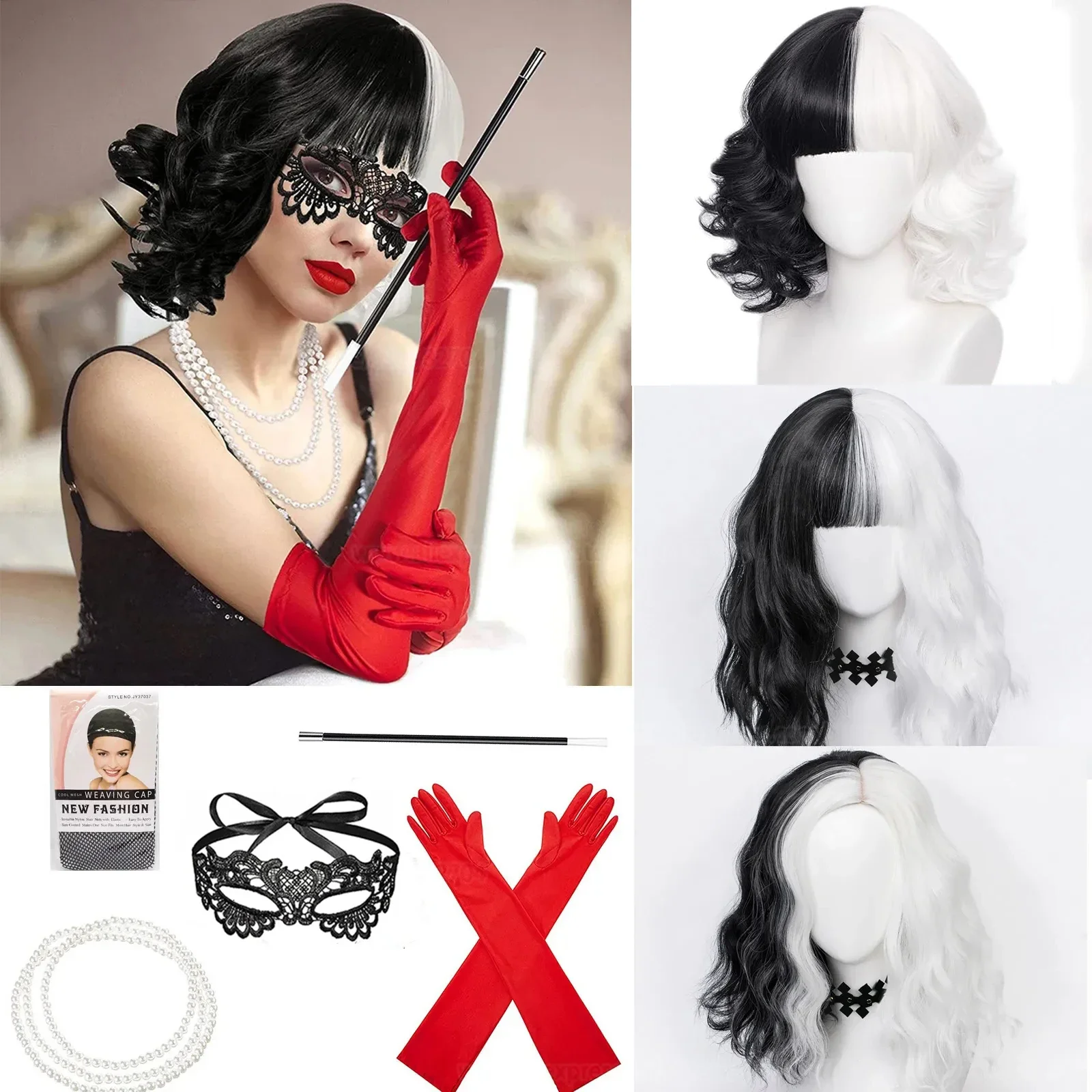 Anime Cruella de Vil Cosplay P – Heat Resistant Glove Bewertung und Preis