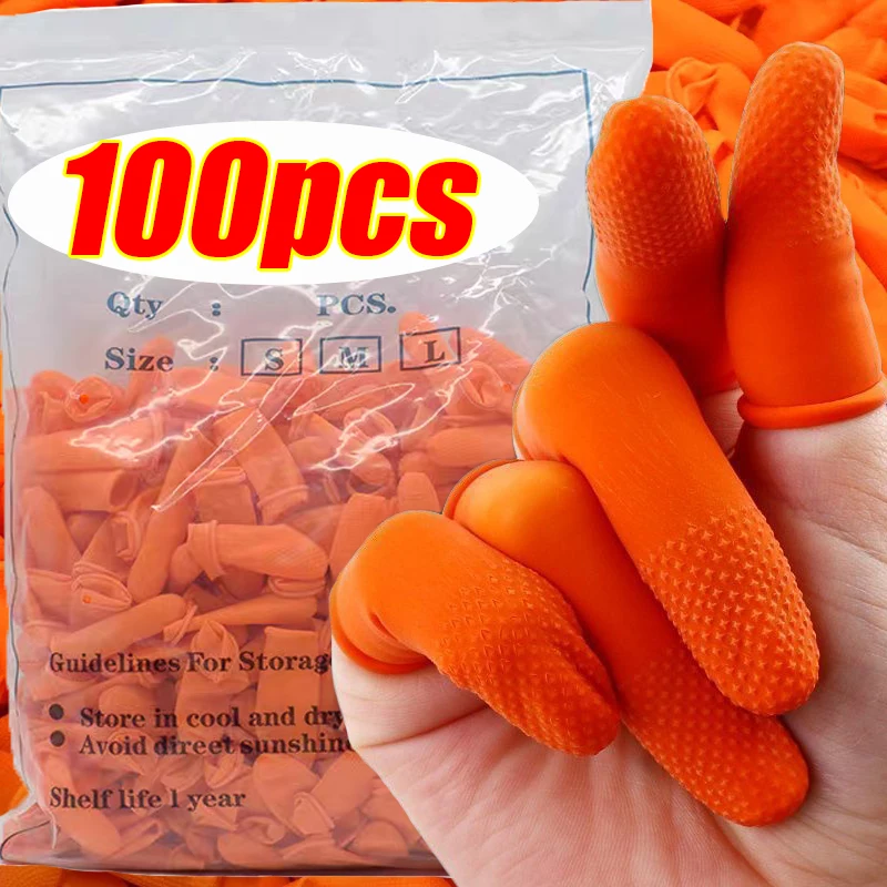 S/M/L Einweg-Fingerabdeckung,  – Rubber Glove Cleaning Bewertung und Preis