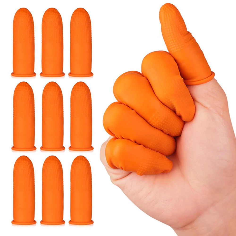 S/M/L Einweg-Fingerabdeckung,  – Rubber Glove Cleaning Bewertung und Preis