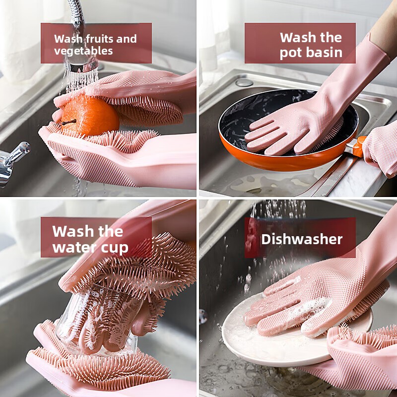 Silikon-Spülhandschuhe, Magisc – Dish Glove Rubber Bewertung und Preis