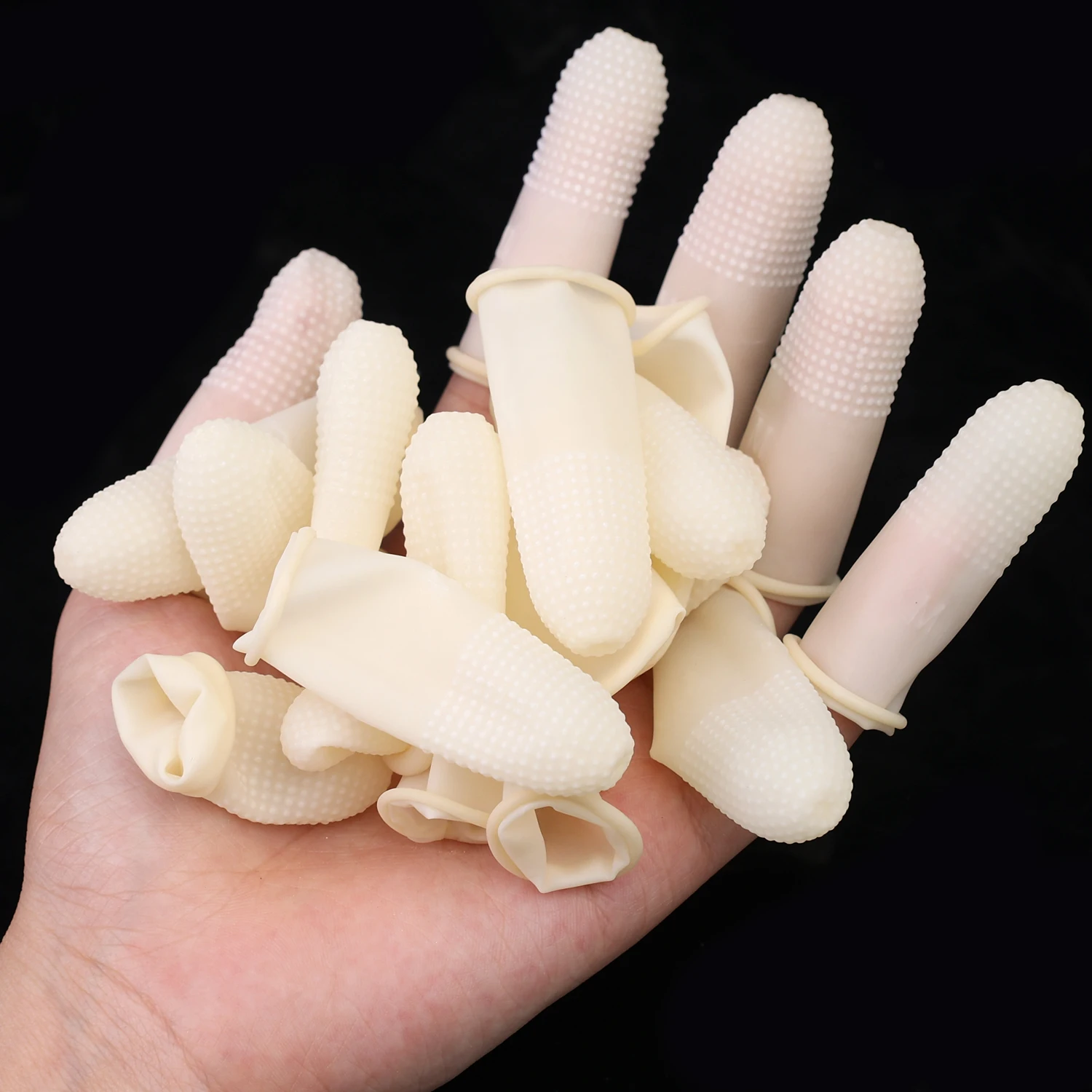 50-200pc Nicht-slip Finger Abd – Rubber Glove Cleaning Bewertung und Preis