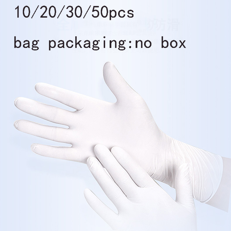 S/M/L/XL Weiße Einweg-Nitrilha – Dish Glove Rubber Bewertung und Preis