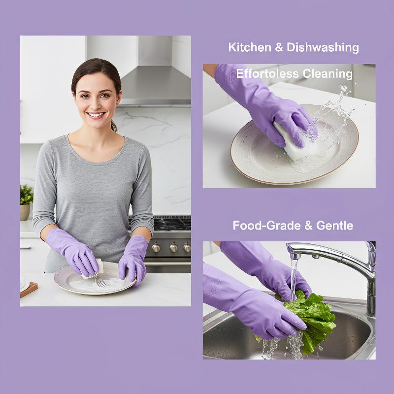 1 Paar Latex-Geschirrspülhands – Dish Glove Rubber Bewertung und Preis