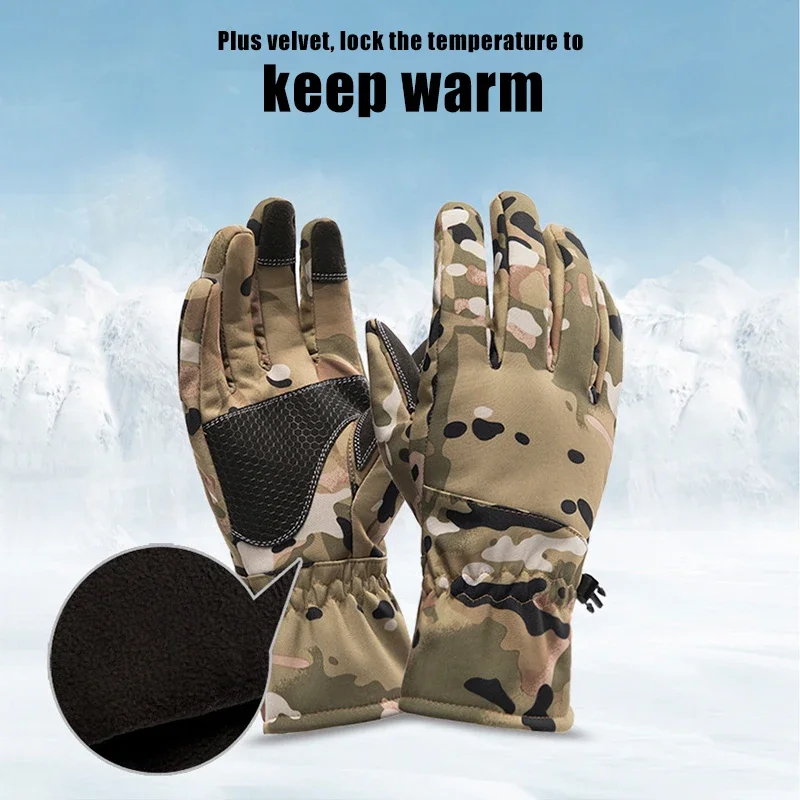 Winter-wasserdichte Tarn-Jagdh – Ski Glove Waterproof Bewertung und Preis