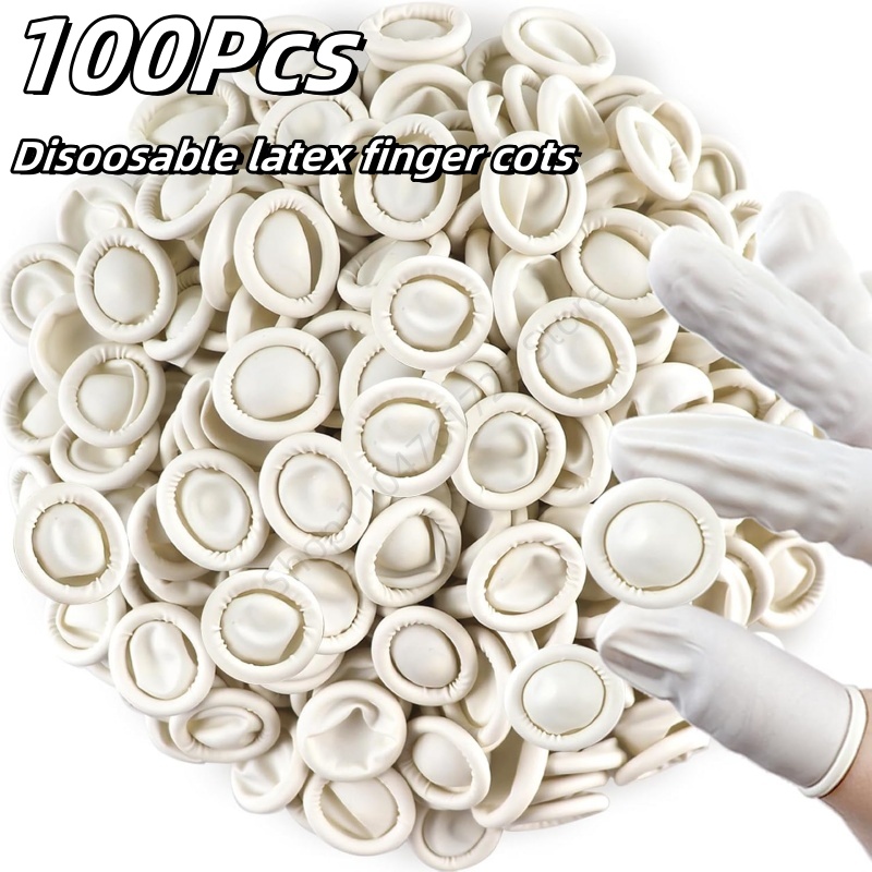 100 Stück Einweg-Fingerüberzüg – Latex Disposable Glove Bewertung und Preis