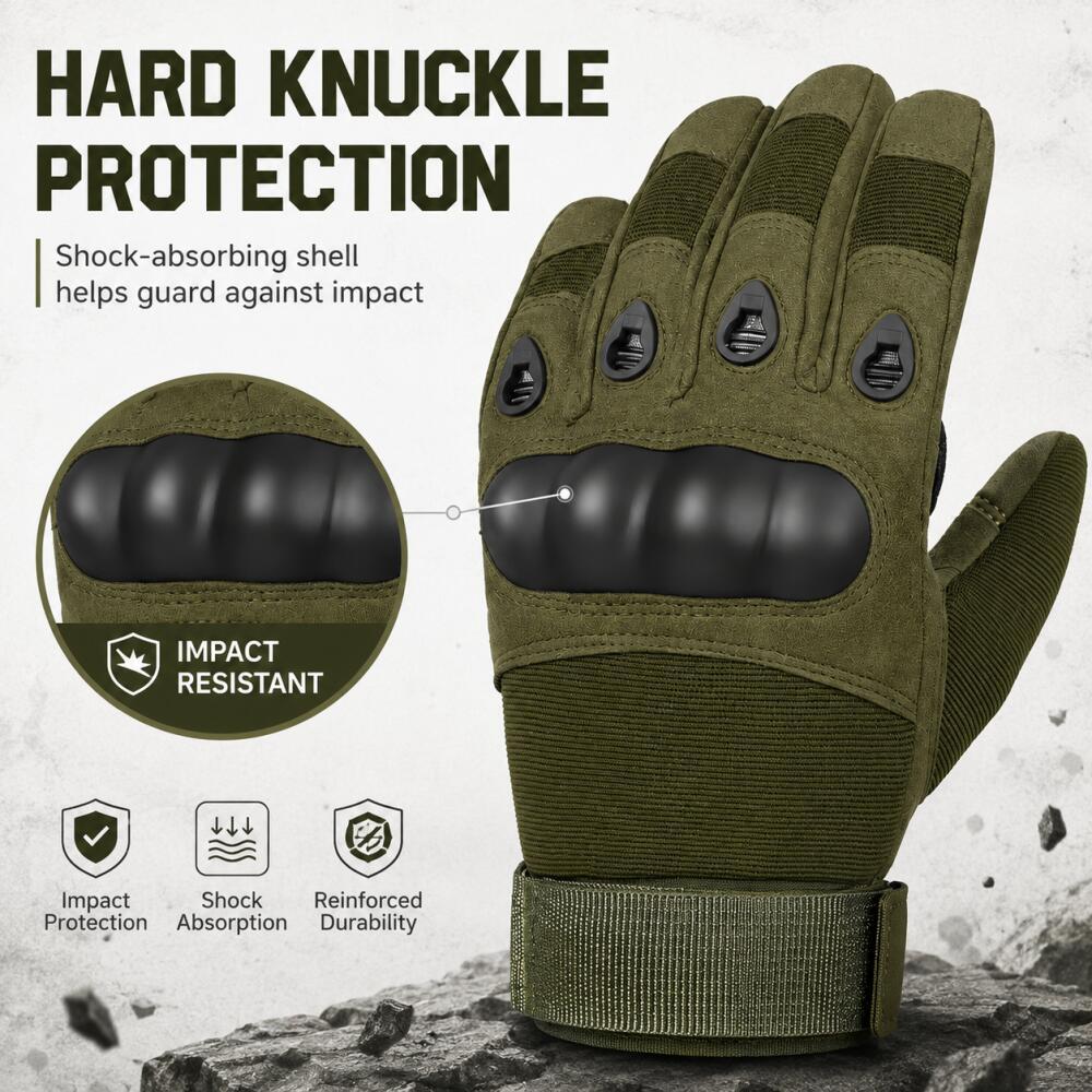 Taktische Vollfingerhandschuhe – Motorcycle Glove Knuckle Bewertung und Preis