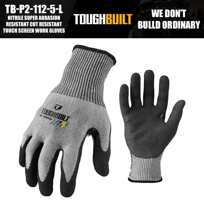 ToughBuilt TB-P2-112-5-L Nitri – Cut Resistant Glove Bewertung und Preis